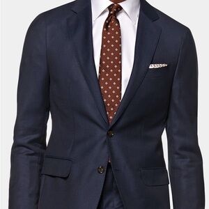 SuitSupply Dark Blue Siena Suit (42L)